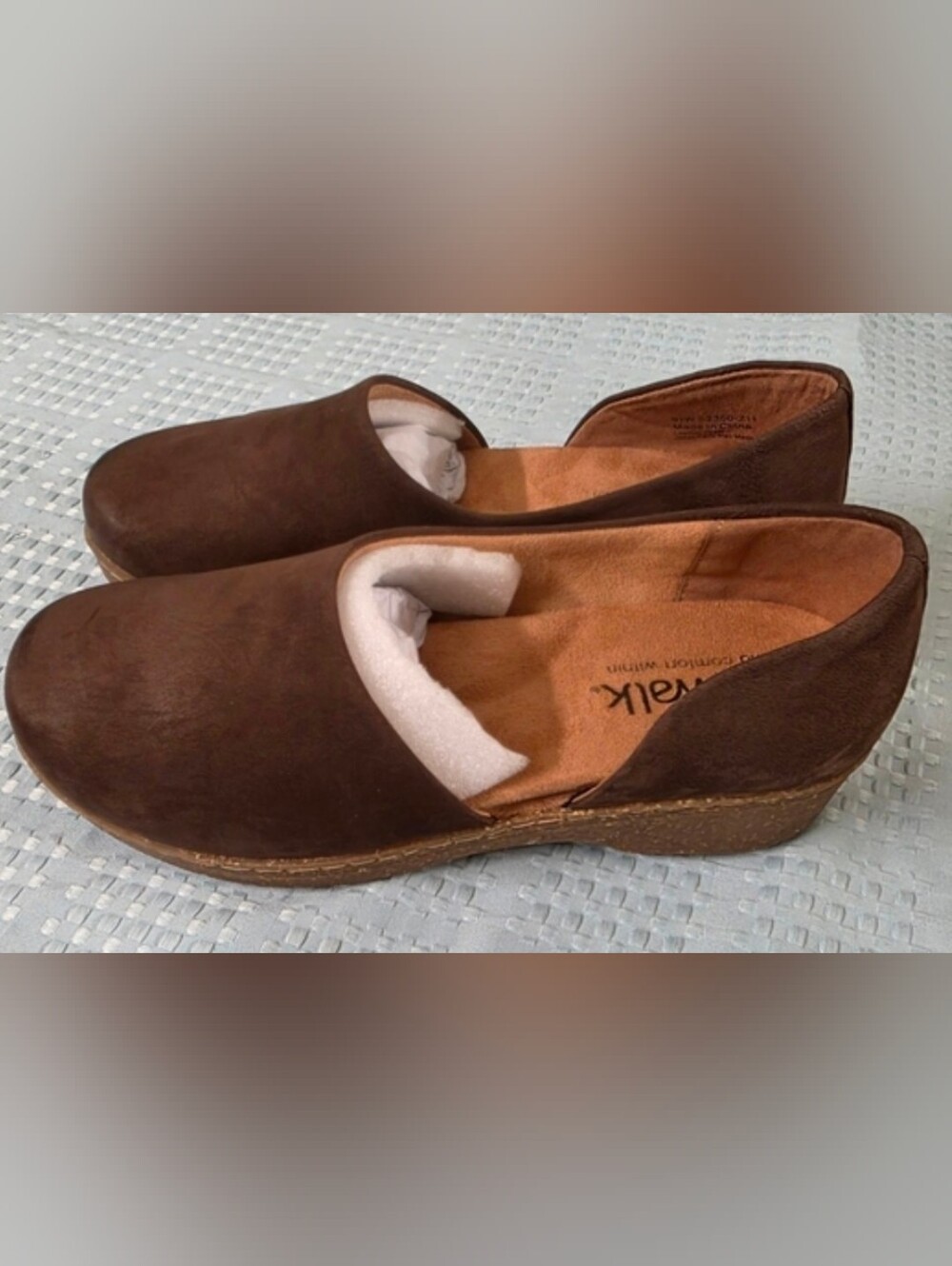 Softwalk Women's Soft Walk Addie Dark Brown Nubuck 9.5 W